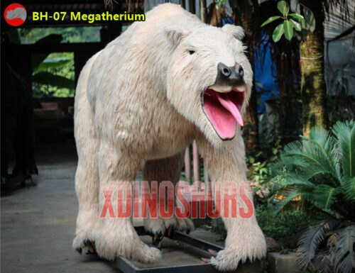 Animatronic Megatherium Model