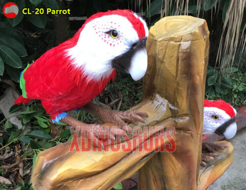 Animatronic Parrots