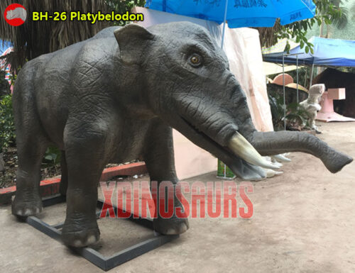 Animatronic Platybelodon