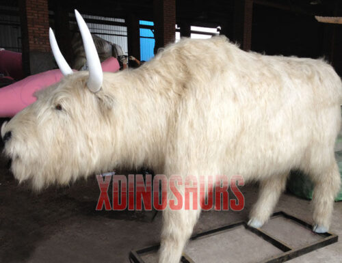 Animatronic Yak Model