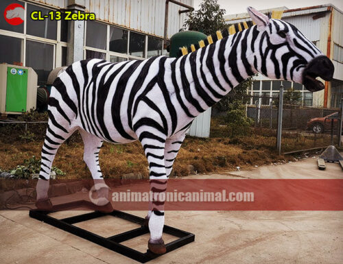 Animatronic Zebra Model