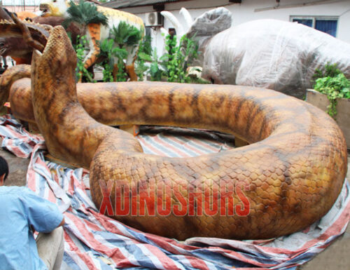 Prehistoric Titanoboa Model