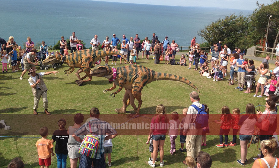 Dinosaur Fashion Show for Holiday Resort