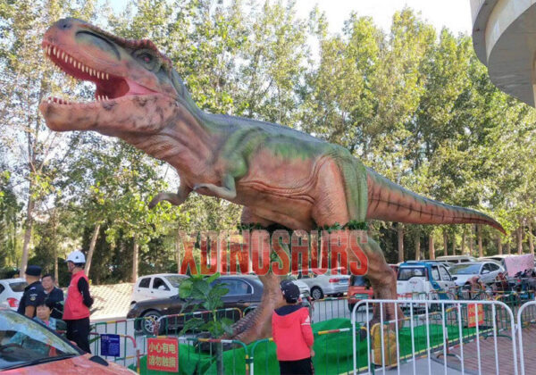 Decorated Trex Model at Outdoor