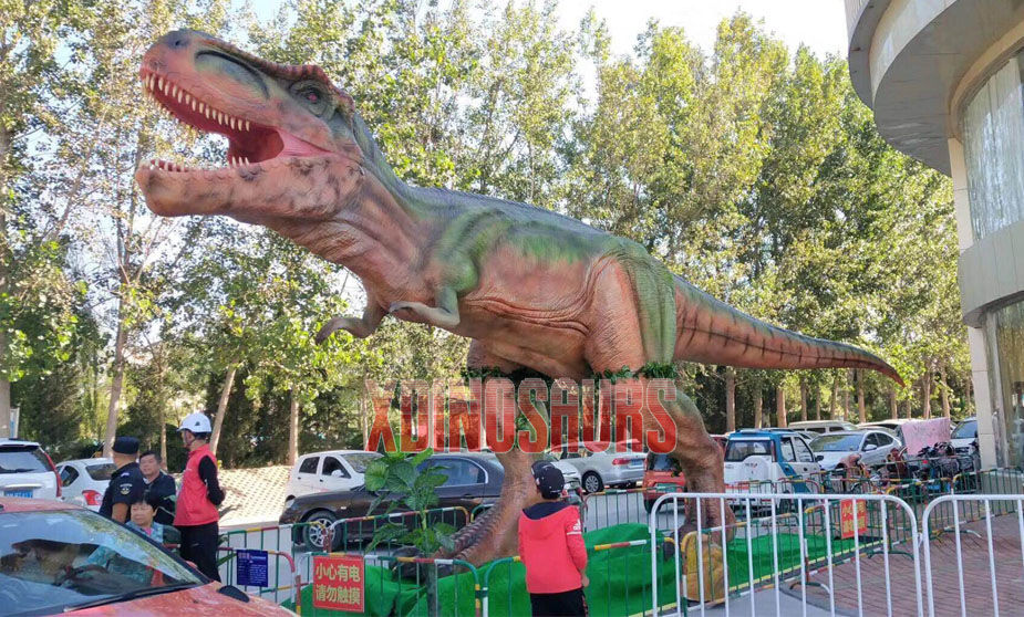 Decorated Trex Model at Outdoor