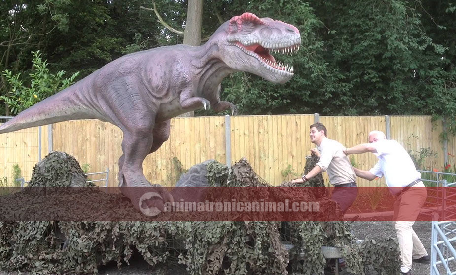 Life Size Animatronic Dinosaur Work