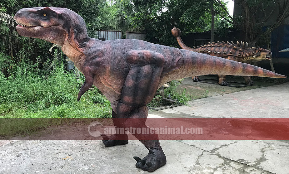 Updated Lifelike Dinosaur Suit