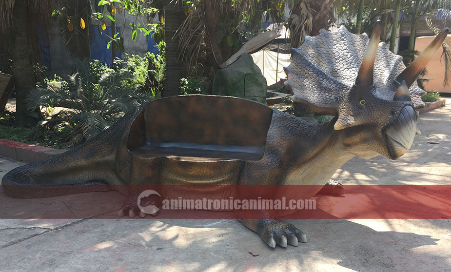 Fiberglass Dinosaur Chair