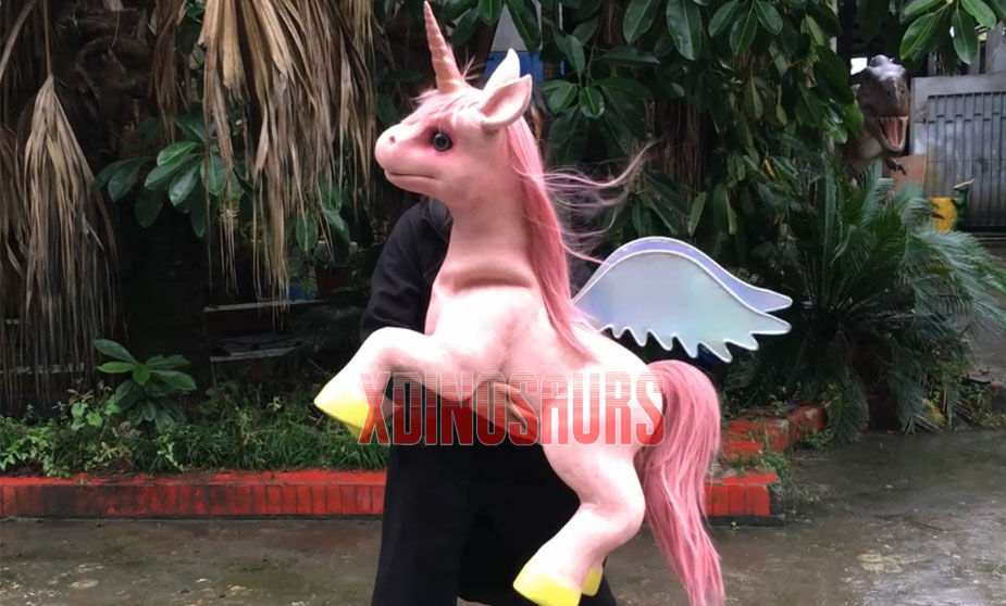 Pink Unicorn Puppet