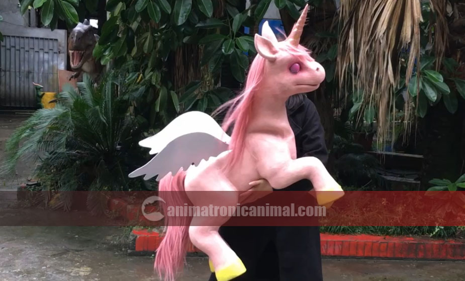 Pink Unicorn Puppet