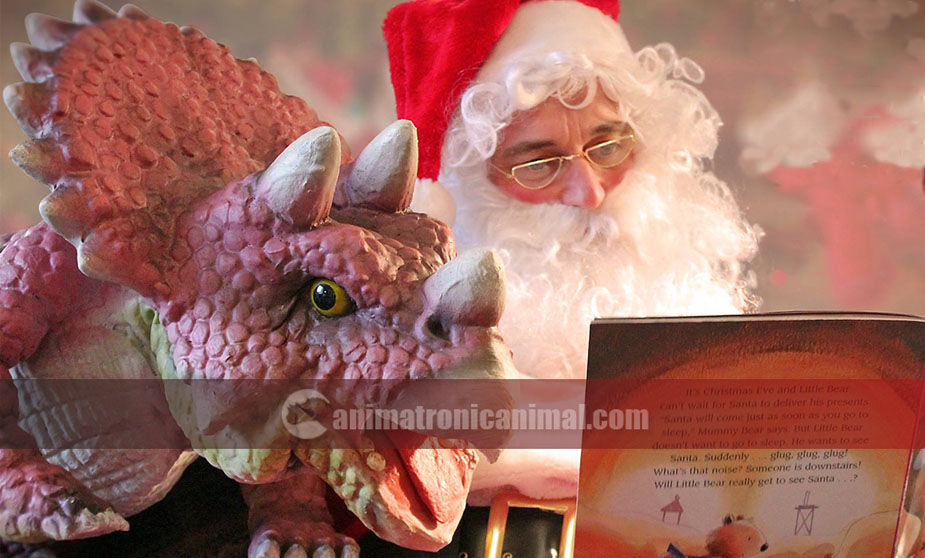 Popular Christmas Handmade Dinosaur Puppet