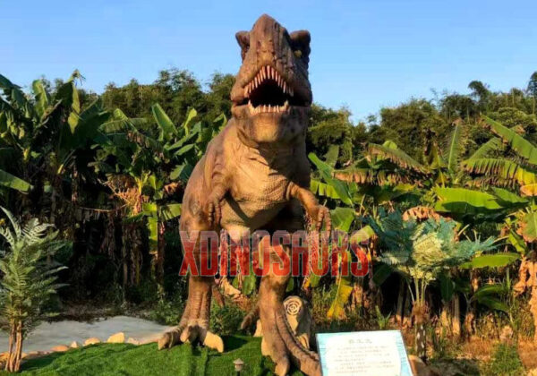 Big Animatronic Trex Model