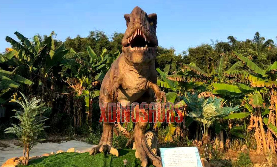 Big Animatronic Trex Model