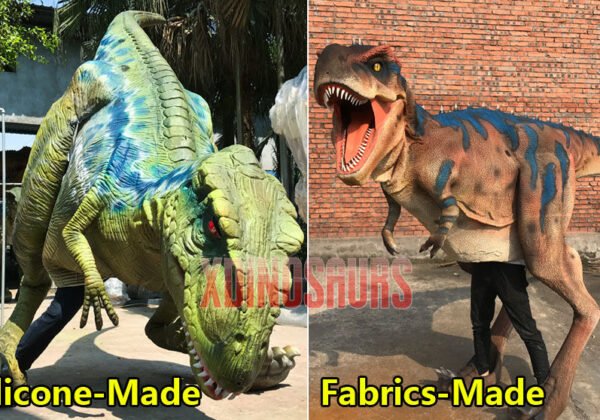 Two Materials of Dinosaur Costumes