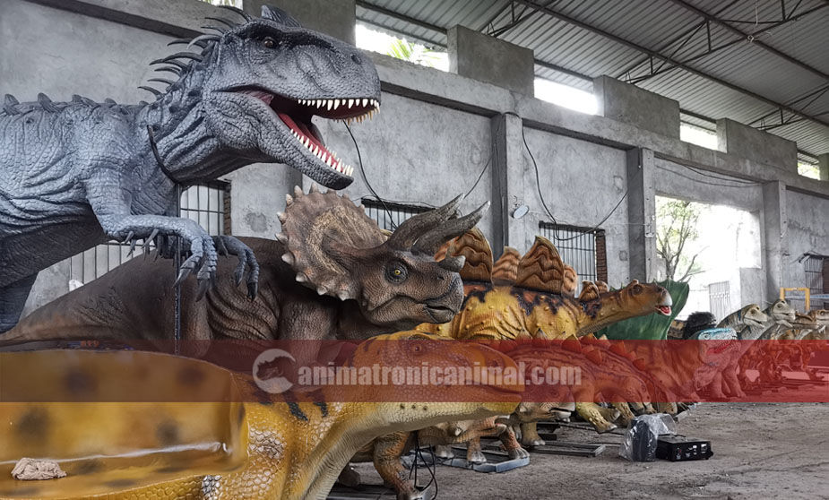 Cost-Effective Animatronic Dinosaurs