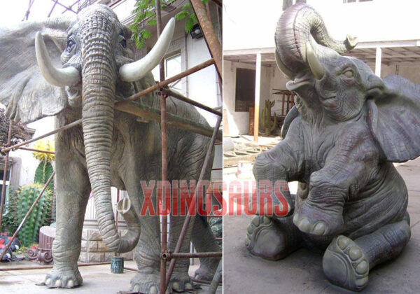 Customized Fiberglass Animal Statues