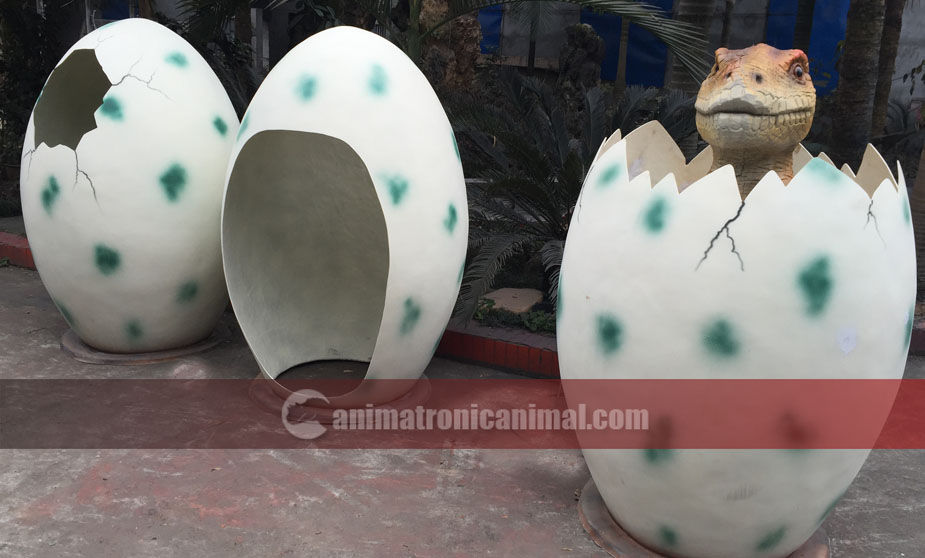 Fiberglass Dinosaur Egg Decorations