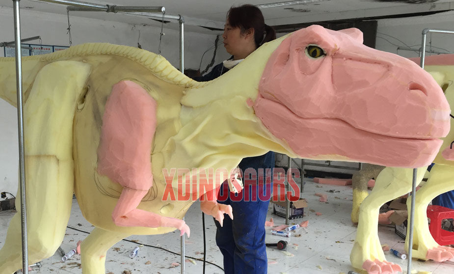 Real Dinosaur Costume Manufacturing