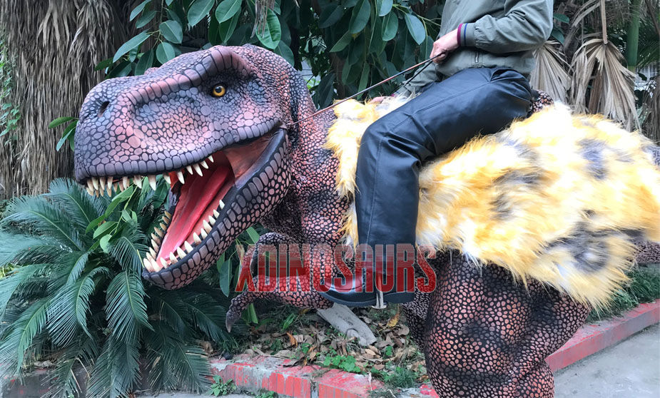 Custom-Made Dinosaur Rider Costume