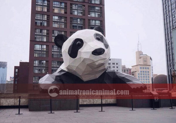 Big Fiberglass Panda Model