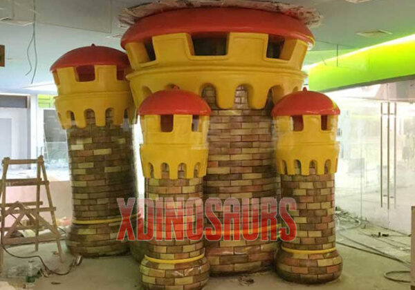 Cartoon Castle Sculpture