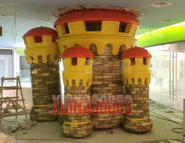 Cartoon Castle Sculpture