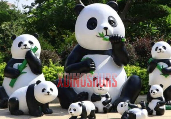 Cartoon Panda Decorations for Zoo