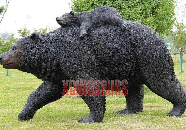 Fiberglass Bear Sculpture