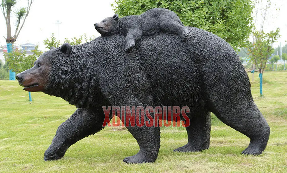 Fiberglass Bear Sculpture