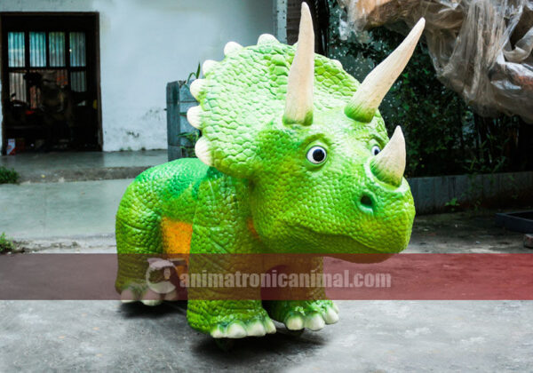 Powered Triceratops Toy Car