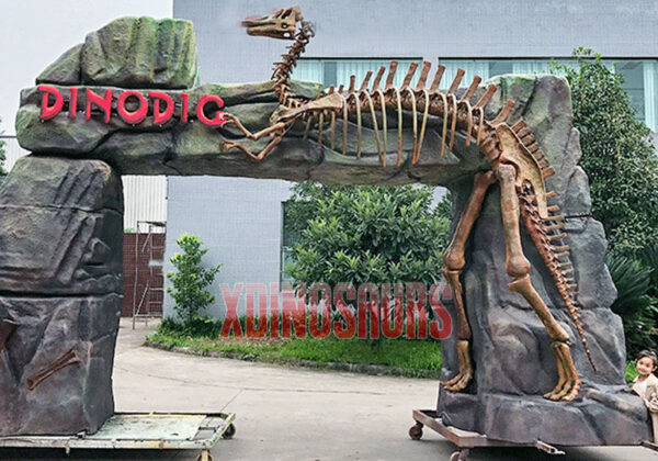 Dinosaur Fossil Entrance Landscape