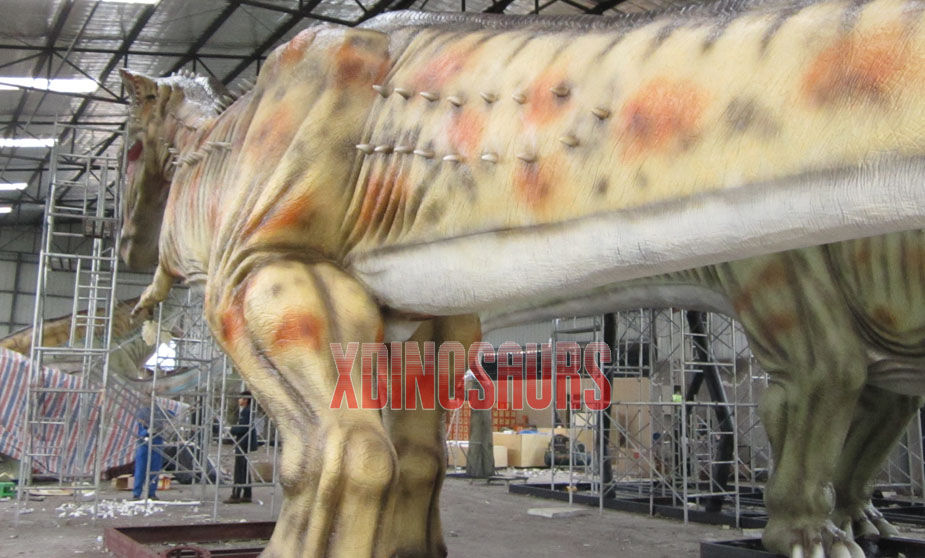 Manufacturing Large Animatronic Trex Model