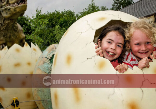 Fiberglass Dinosaur Eggshell Decorations