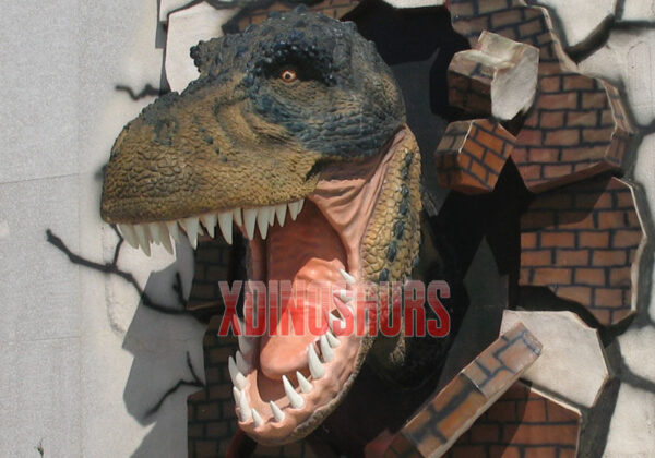 Fiberglass Trex Head Handcraft