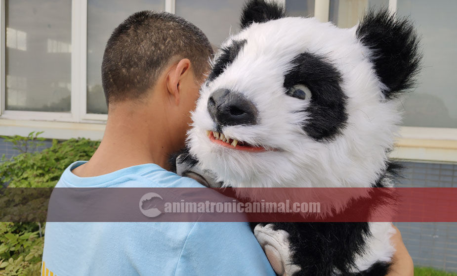 Baby Animatronic Panda Puppet