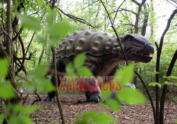 Manufactured Ankylosaurus Model for Amusement Park