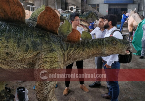 Clients Visited Animatronic Dinosaur Factory