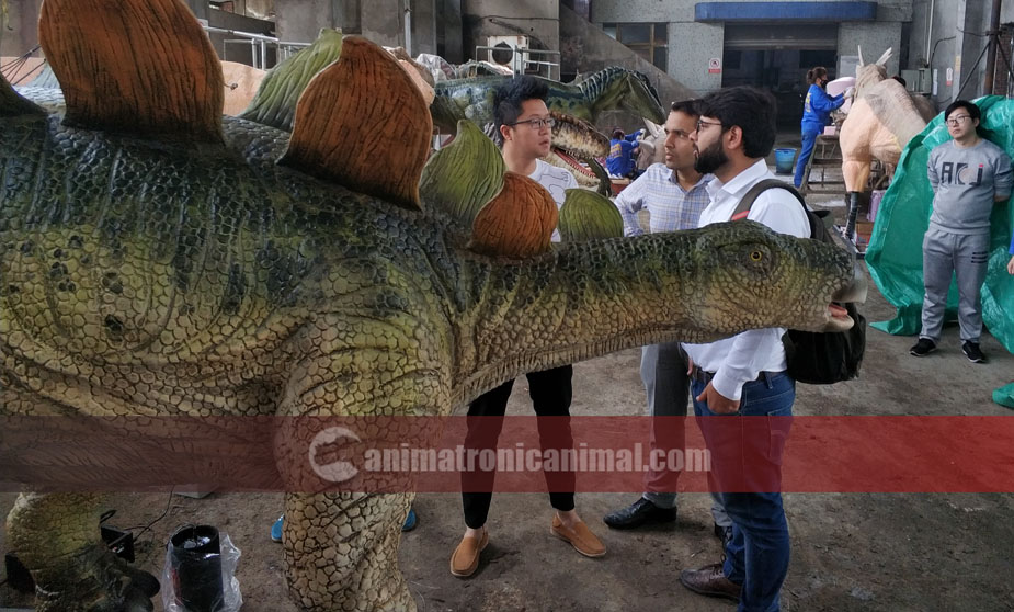 Clients Visited Animatronic Dinosaur Factory