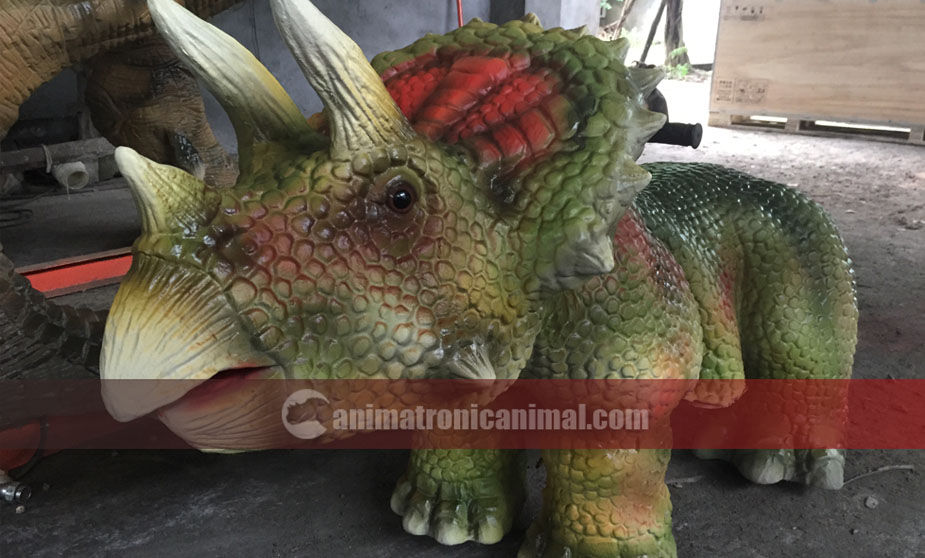 Customized Triceratops Toy Car