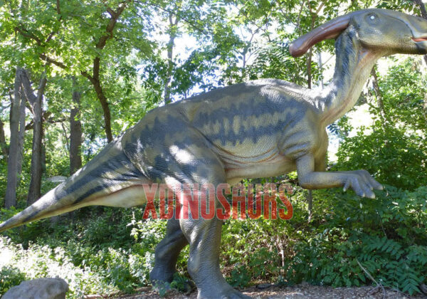 Parasaurolophus Model at Outdoor Garden