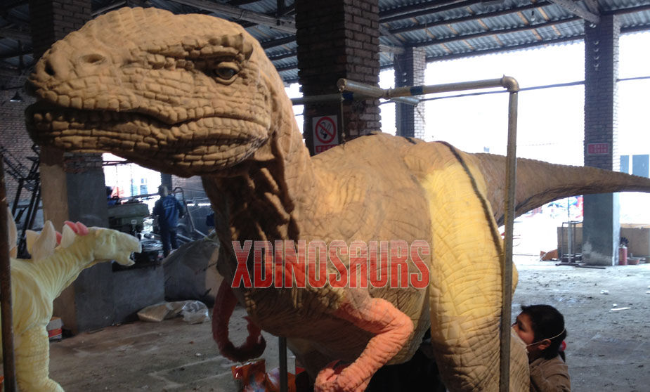 Building Animatronic Dinosaur Works