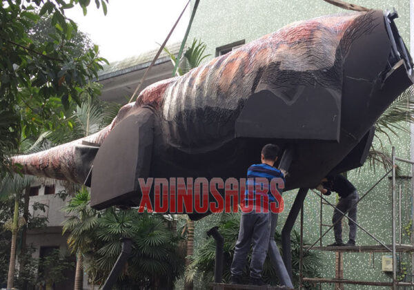 Building Large Animatronic Brachiosaurus