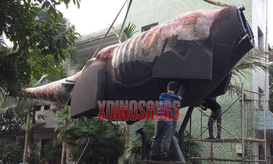 Building Large Animatronic Brachiosaurus