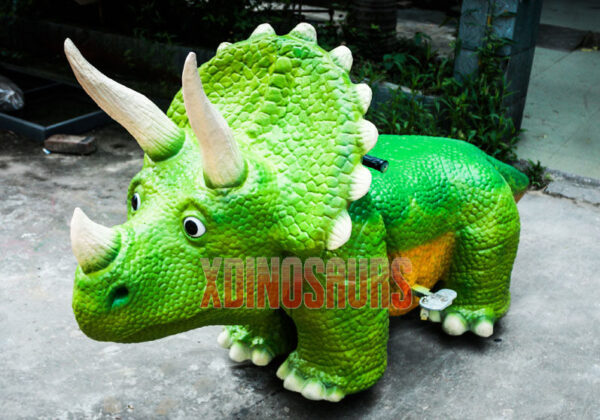 Custom Cartoon Triceratops Toy Car