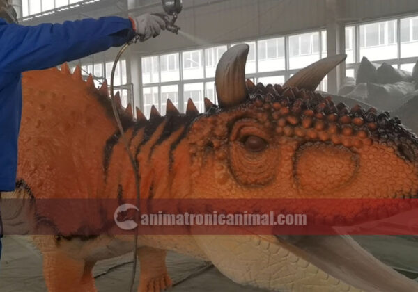 Jurassic Dinosaur Model Manufactured