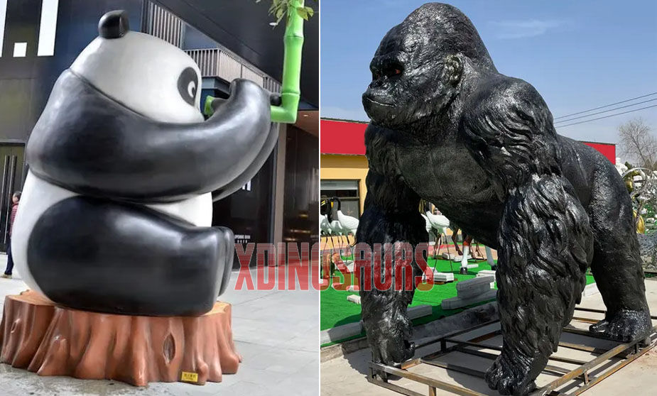 Custom Big Fiberglass Animals