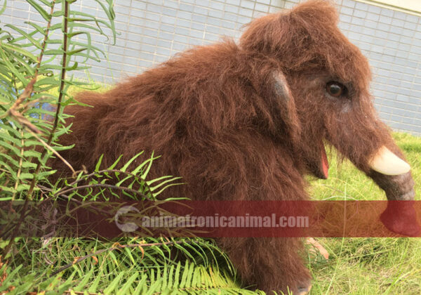 Juvenile Mammoth Puppet Model