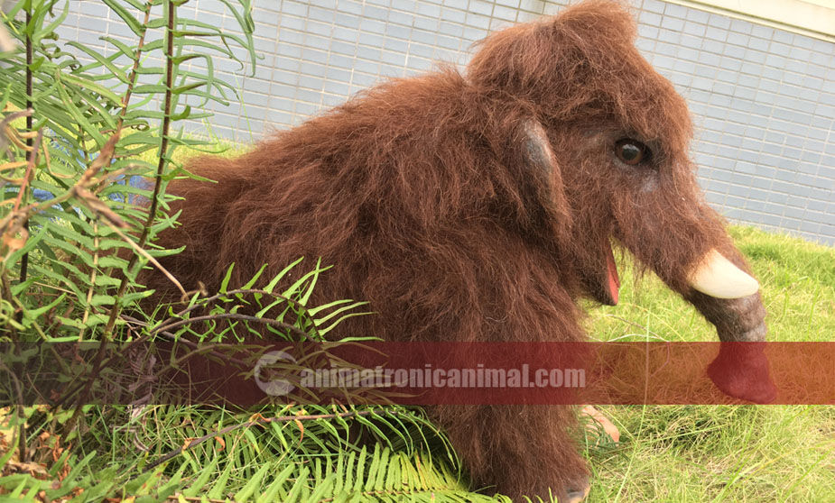 Juvenile Mammoth Puppet Model