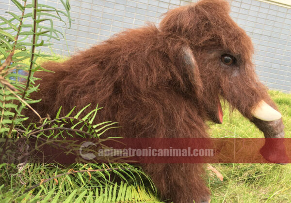 Armed Baby Mammoth Puppet