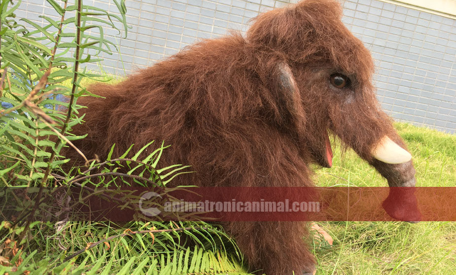 Armed Baby Mammoth Puppet